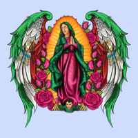 Mexican Flag Wings Our Lady Of Guadalupe Urban Heavy Tee | Teevron