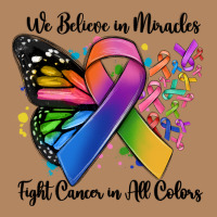 We Believe In Miracles Fight Cancer In All Colors Long Sleeve Tee | Teevron