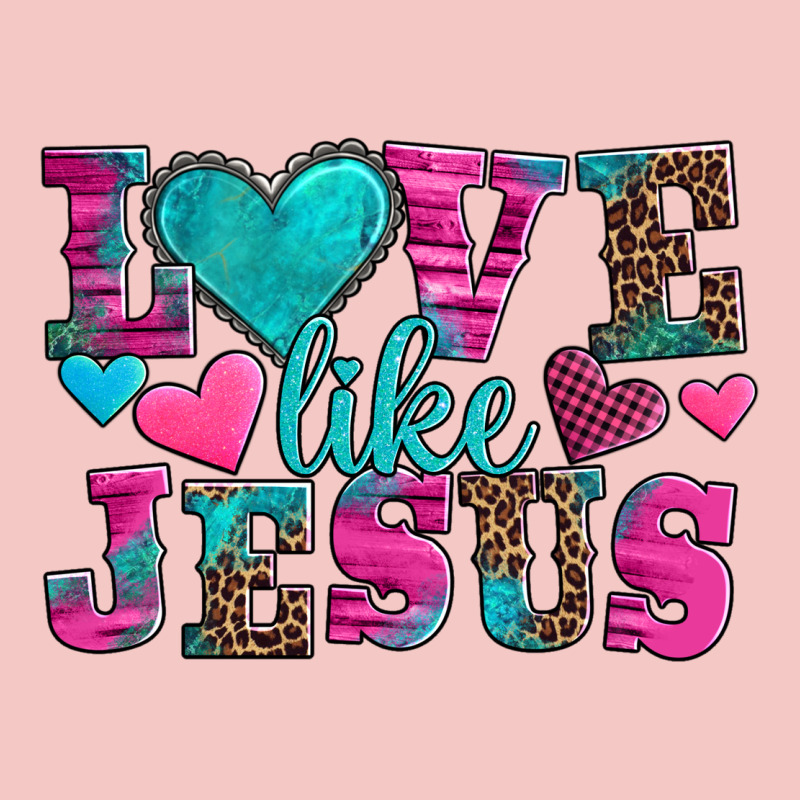 Love Like Jesus Valentine's Day Urban Heavy Tee by AdoDesignShop | Teevron