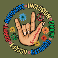 Advocate Inclusion Equity Equality Accept Adapt Long Sleeve Tee | Teevron