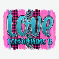 Love Corinthians 13 Valentine's Day Brushstroke Urban Heavy Tee | Teevron