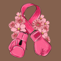 Breast Cancer With Boxing Gloves Zipper Hoodie | Teevron