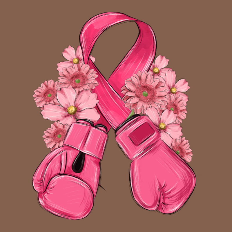 Breast Cancer With Boxing Gloves Zipper Hoodie by MaliasSmallBusiness | Teevron