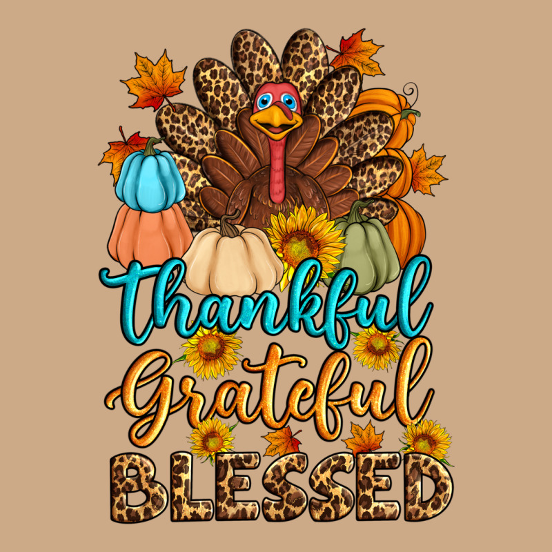 Thankful Grateful Blessed Turkey Vintage Hoodie by Artiststas | Teevron