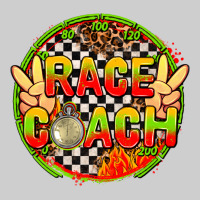 Race Coach  With Leopard And Peace Hand Premium Tee | Teevron