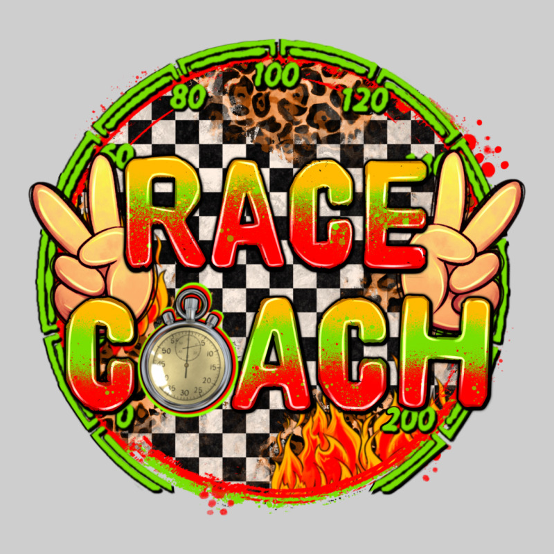 Race Coach  With Leopard And Peace Hand Premium Tee by AdoDesignShop | Teevron