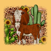 Hereford Cactus Sunflower Vintage Hoodie | Teevron