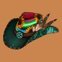 Aztec Sunflower Cowboy Hat Heavyweight Hoodie | Teevron