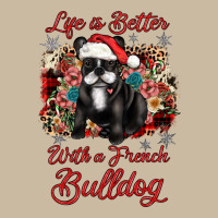 Christmas Life Is Better With A French Bulldog Long Sleeve Tee | Teevron