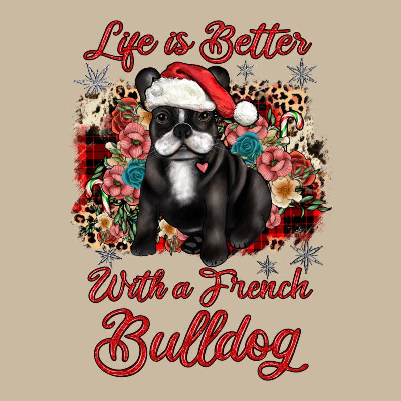Christmas Life Is Better With A French Bulldog Long Sleeve Tee by JahusDesignShop | Teevron