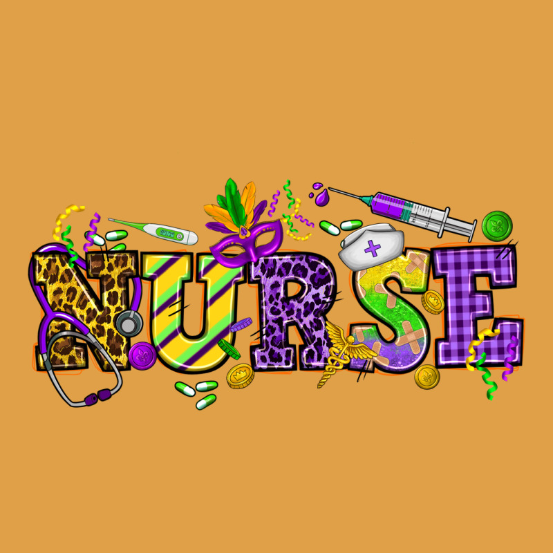 Mardi Gras Day Nurse Premium Hoodie by NancyCooperArtShop | Teevron