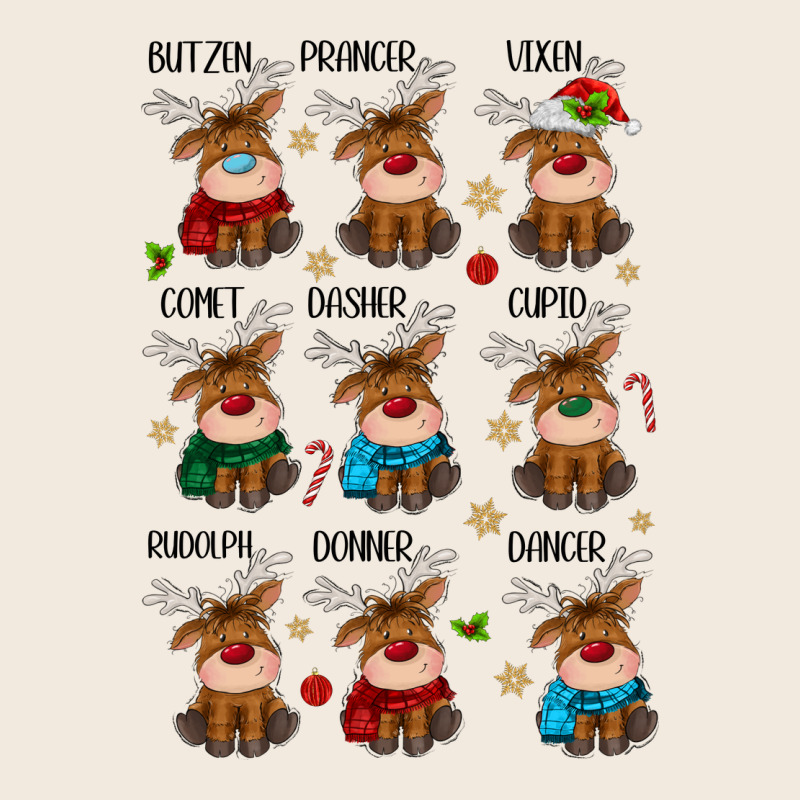 Christmas Reindeers Zipper Hoodie by MaliasSmallBusiness | Teevron