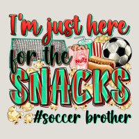 I'm Just Here For The Snacks #soccer  Brother Heavy Core Tee | Teevron