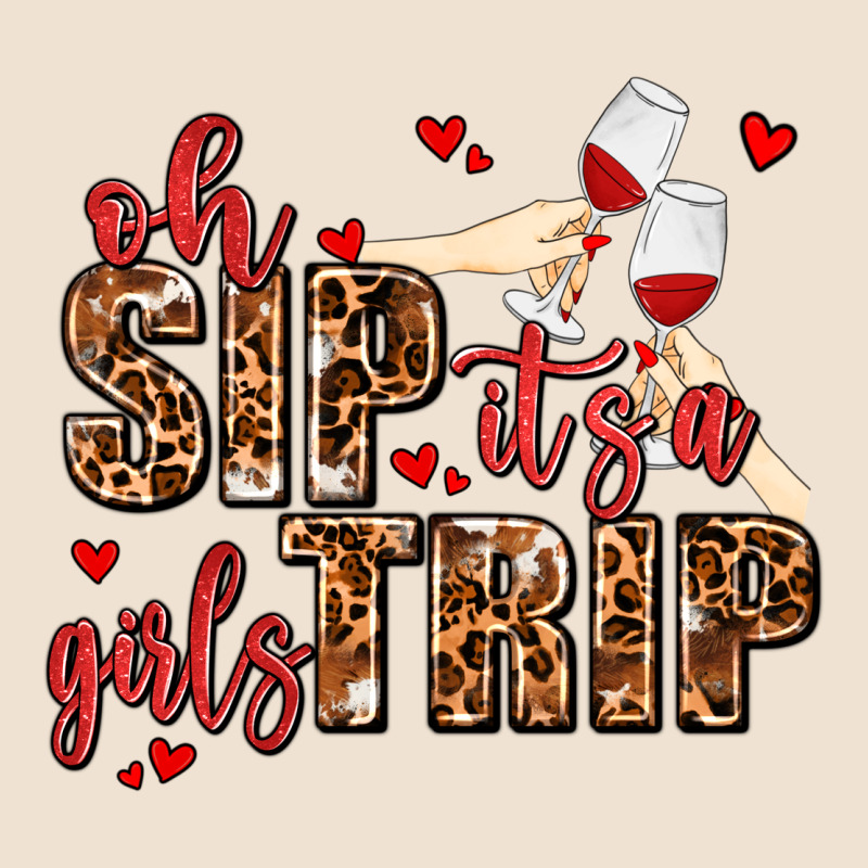 Oh Sip Its A Girls Trip Urban Heavy Tee by AdoDesignShop | Teevron