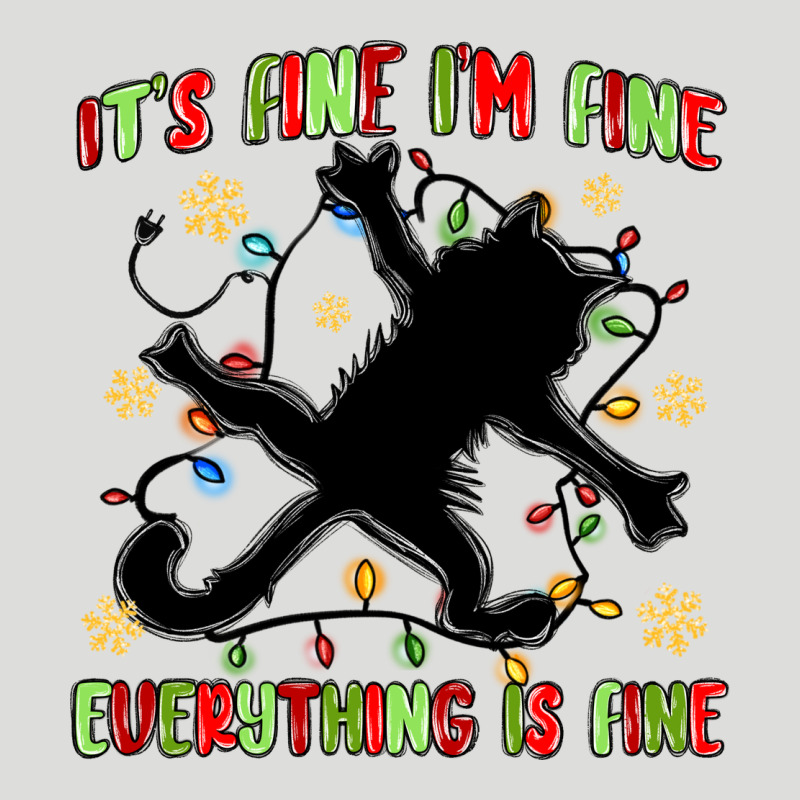 It's Fine I'm Fine Everything Is Fine Zipper Hoodie by MaliasSmallBusiness | Teevron