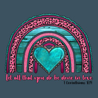Valentine's Day Rainbow Let All That You Do Be Done In Love 1 Corinthi Urban Heavy Tee | Teevron