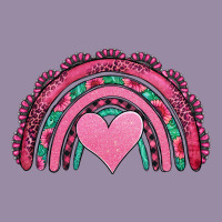Valentines Day Pink Gemstones Rainbow Classic Tee | Teevron