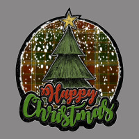 Happy Christmas Black Vintage Tee | Teevron