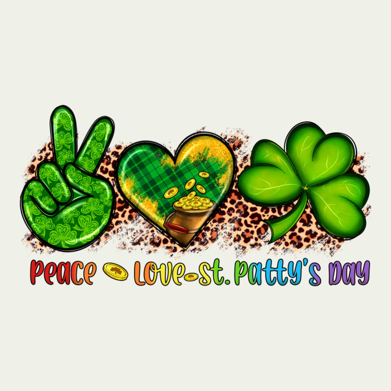 Peace Love St Patty's Day Urban Heavy Tee by Artiststas | Teevron