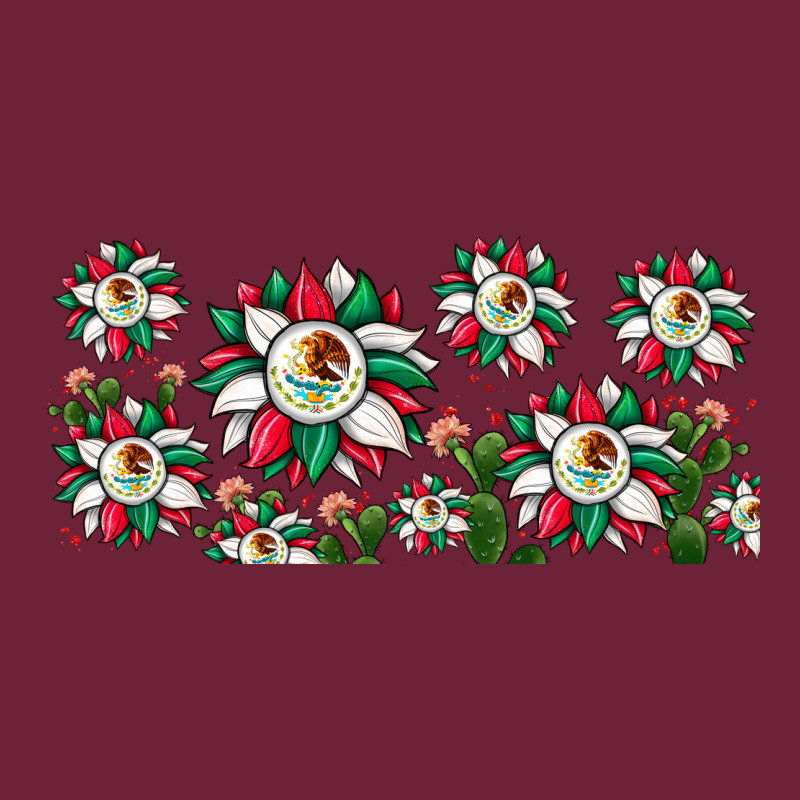 Mexican Flag Sunflower Long Sleeve Tee by JahusDesignShop | Teevron