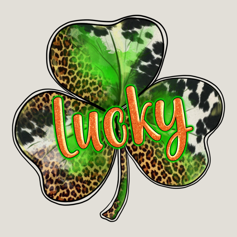 St. Patricks Day Lucky Shamrock Heavy Core Tee by BarkalooDesign | Teevron