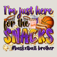 I'm Just Here For The Snacks #basketball Brother Heavy Core Tee | Teevron