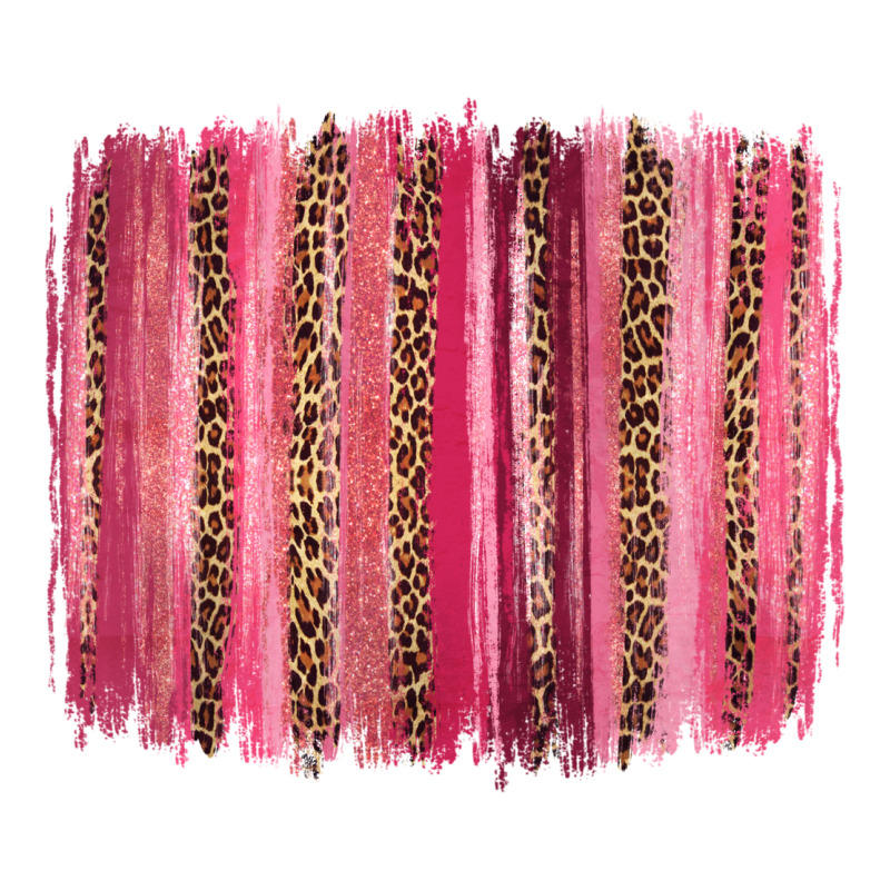Valentines Day Leopard Glitter Brushstroke Classic Tee by Jasminsmagicworld | Teevron