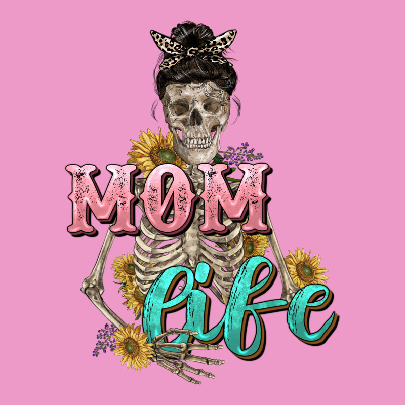 Mom Life With Skull Mother's Day Urban Hoodie by CowGirlArtShop | Teevron