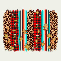 Christmas Socks Cookie Leopard Brushstroke Urban Heavy Tee | Teevron