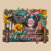 Just A Girl Who Loves Pigs Heavyweight Sweatshirt | Teevron