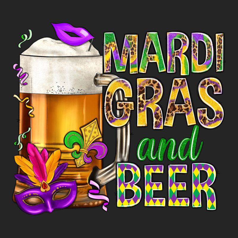 Mardi Gras And Beer Premium Hoodie by NancyCooperArtShop | Teevron