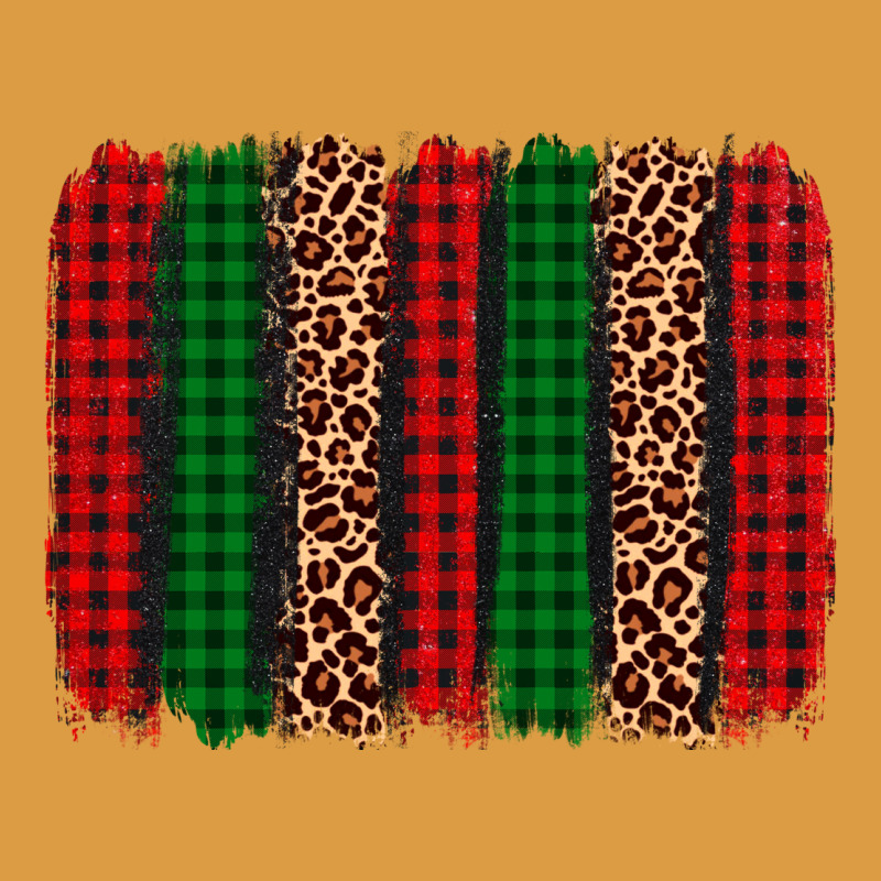 Christmas Glitter Leopard Brushstroke Urban Heavy Tee by AdoDesignShop | Teevron