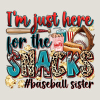 I'm Just Here For The Snacks #baseball Sister Heavy Core Tee | Teevron