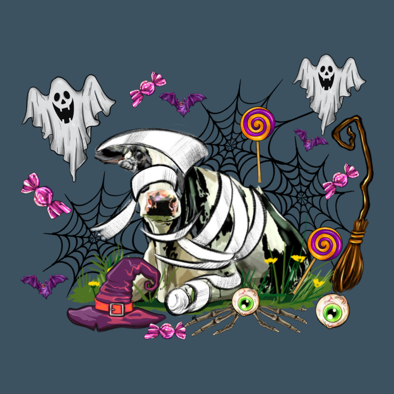 Halloween Cow And Ghosts Urban Heavy Tee by AdoDesignShop | Teevron
