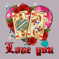Love You Playing Cards Roses And Pearls Vintage Tee | Teevron