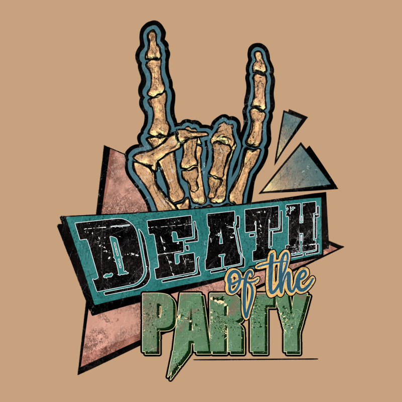 Death Of The Party White Vintage Tee by JahusDesignShop | Teevron