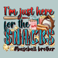 I'm Just Here For The Snacks #baseball Brother Heavy Core Tee | Teevron