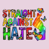 Straight Against Hate Pride Lgbtq Ladies Tee | Teevron