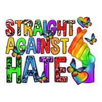 straight against hate pride lgbtq | Teevron