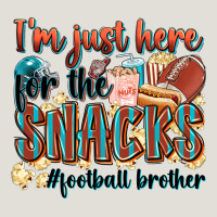 I'm Just Here For The Snacks #american Football Br Heavy Core Tee | Teevron