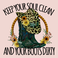 Keep Your Soul Clean And Your Boots Dırty Cowgirl Boots Premium Sweatshirt | Teevron