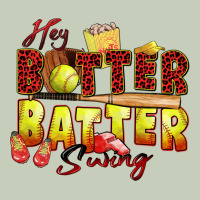 Hey Batter Batter Swing Softball Ladies Tee | Teevron