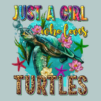 Just A Girl Who Loves Turtles Heavy Core Tee | Teevron