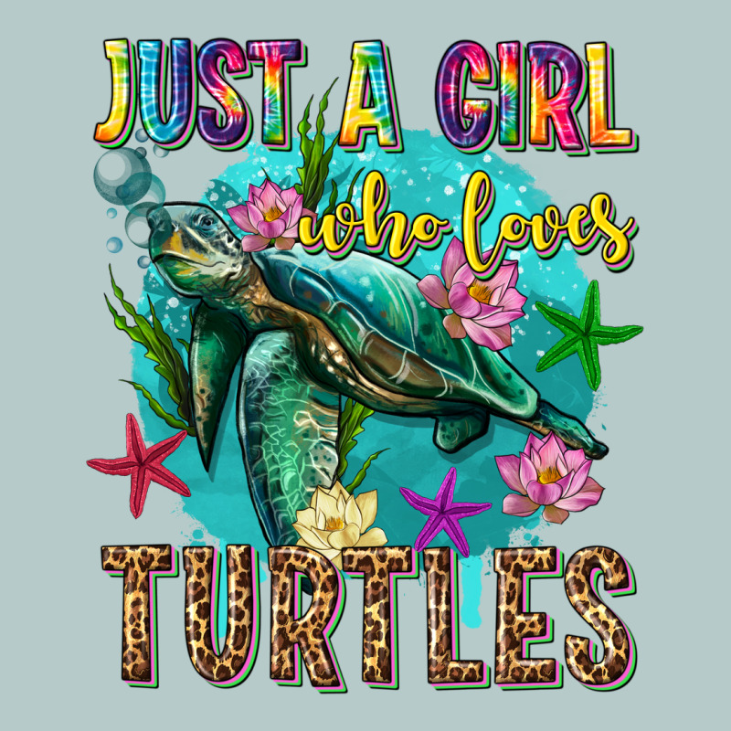 Just A Girl Who Loves Turtles Heavy Core Tee by texasbilliewilder | Teevron