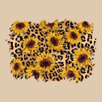 Sunflower Leopard Background Heavyweight Sweatshirt | Teevron