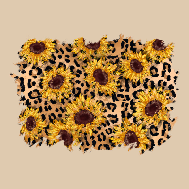 Sunflower Leopard Background Heavyweight Sweatshirt by AdoDesignShop | Teevron
