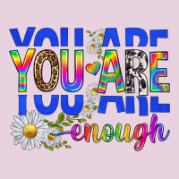 You Are Enough With Daisies Ladies Tee | Teevron