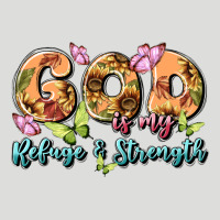 God Is My Refuge And Strength Zipper Hoodie | Teevron