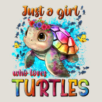 Just A Girl Who Loves Turtles Heavy Core Tee | Teevron