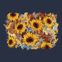 Sunflower Glitter Leather Background Heavyweight Sweatshirt | Teevron